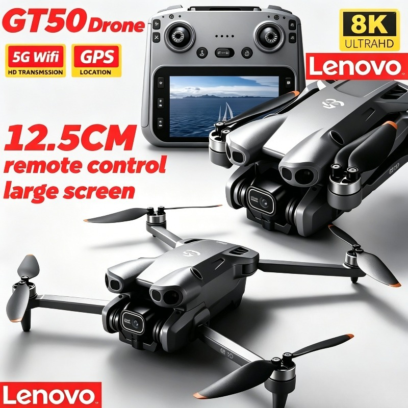 Drone Rc Gt50 - Lenovo GT50 Drohne 4K Professionelle HD-Kamera