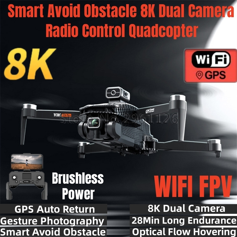 Drone Rc Fpv Manual - Smart vermeiden hindernis 8k dual kamera