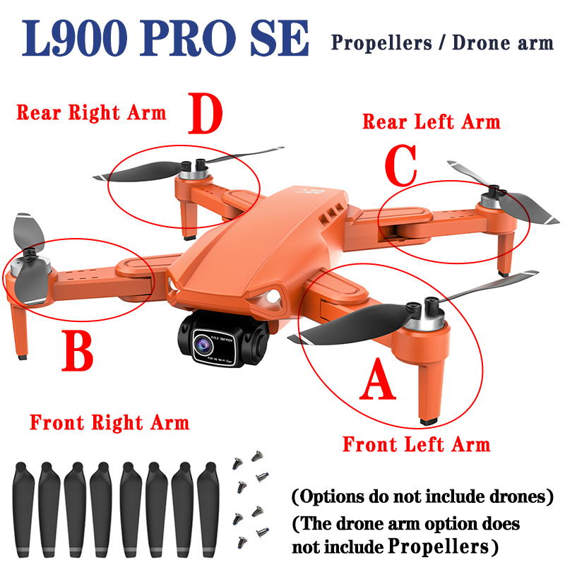 Drone Propeller Guards - L900 Pro SE Mini-Drohne Original-Propeller Ersatzteil
