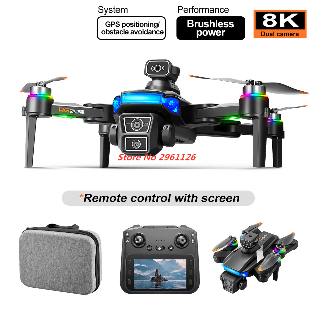 Drone Rc Fpv Manual - 8K HD Kamera GPS-Drohne Professioneller Bildschirm