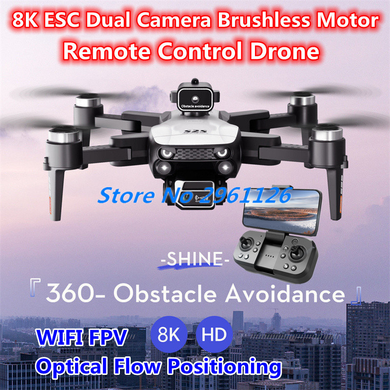 Drone Rc Fpv Manual - 8K Bürstenlose Sport-Fernsteuerungsdrohne 2,4G Optische Flusspositionierung