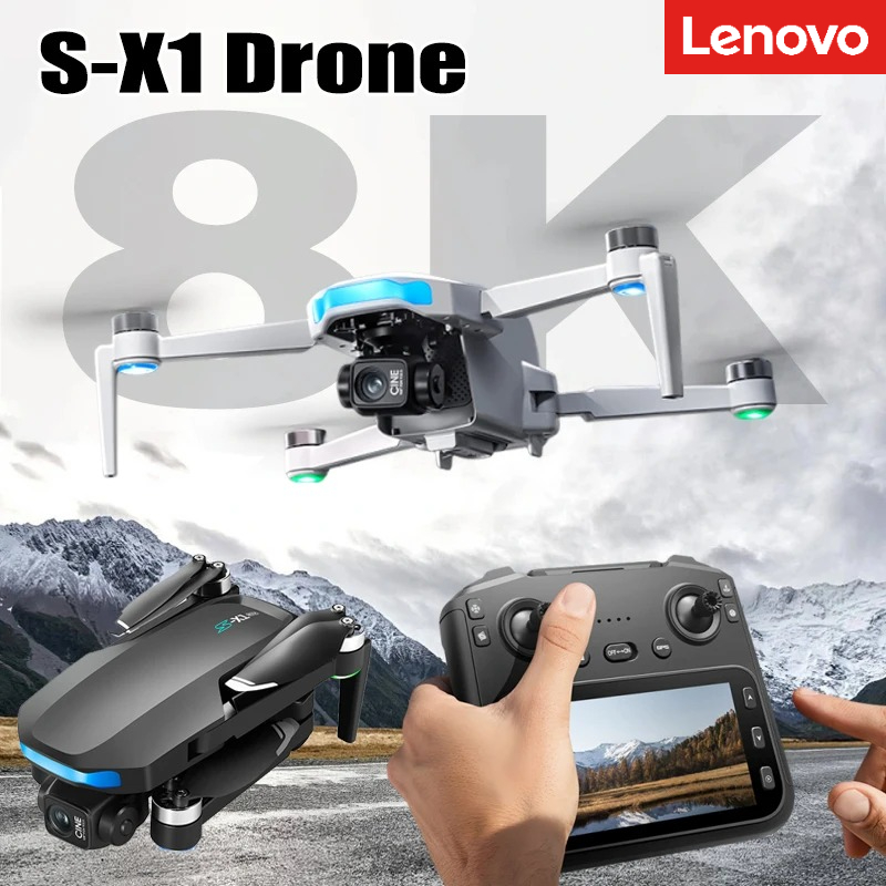 Drone Ae Rc - Lenovo S-X1 Drohne 8K HD Professionelle