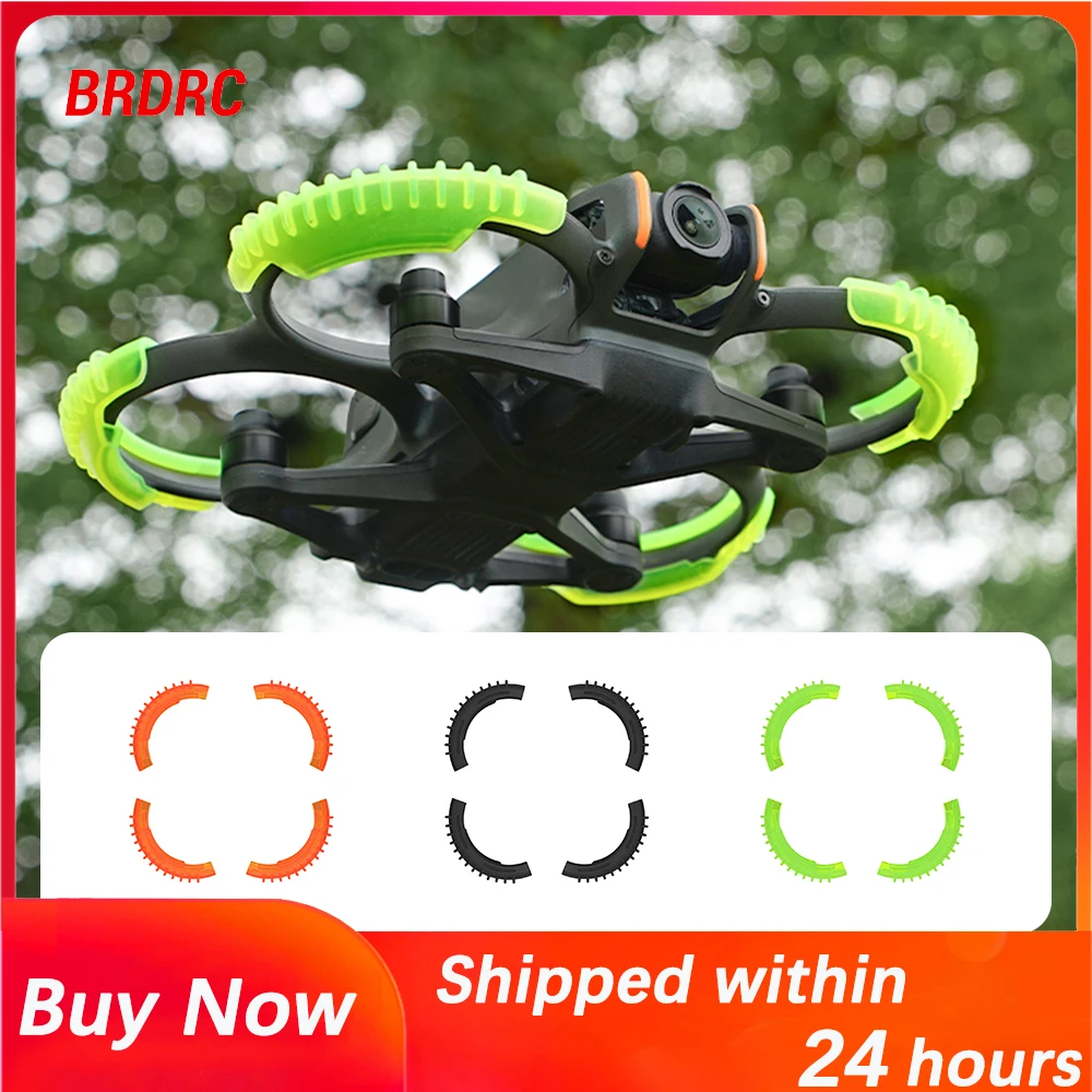 Drone Propeller Guards - BRDRC Leichte Propellerschutzstoßstange für DJI Avata