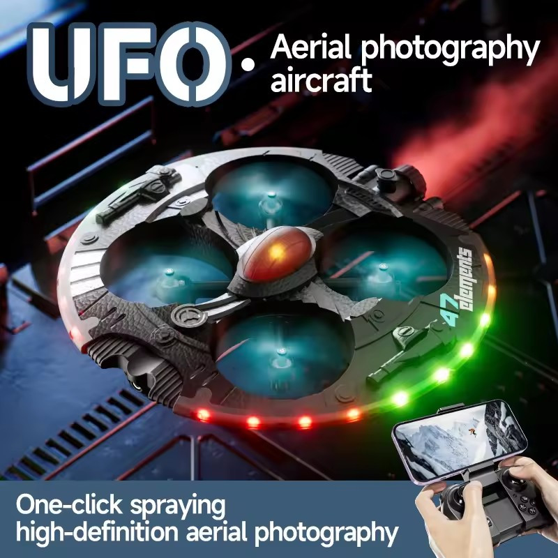 Drone Rc Fpv Manual - 8K WIFI FPV Drohne mit Lichteffekten,