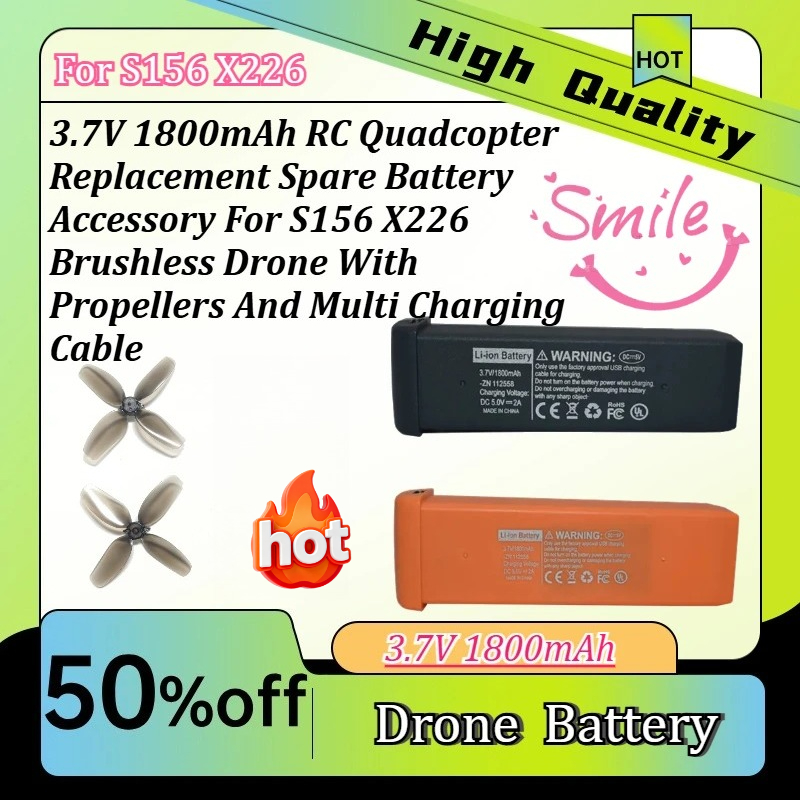 Drone Rc S156 - 3,7 V RC Quadcopter Ersatz-Akku-Zubehör für