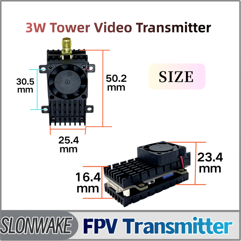 Drone Rc Controller - SLONWAKE 5,8G 3000mW Simulation VTX FPV