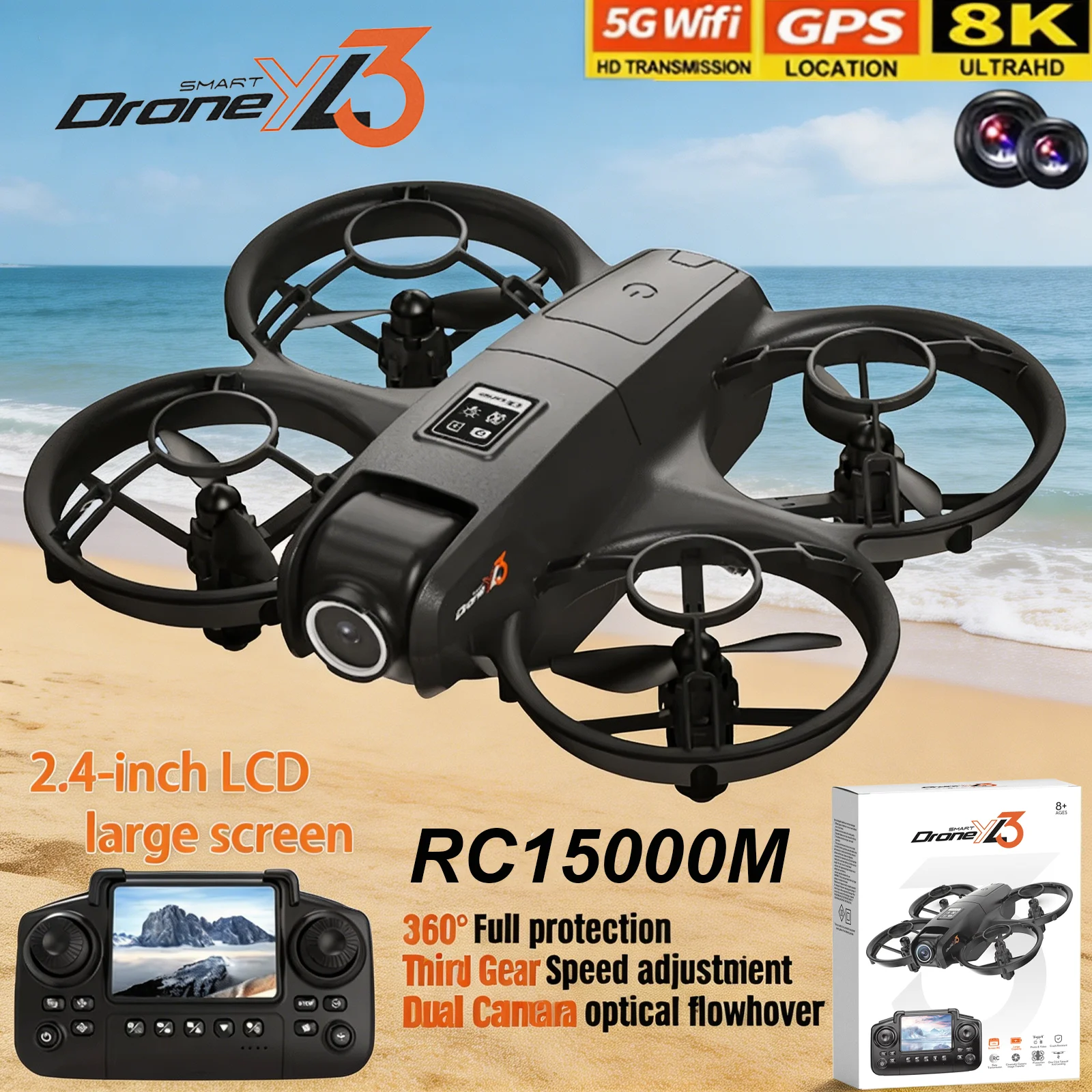 Drone Ae Rc - Neue YL3 RC-Drohne mit 8K 1080P