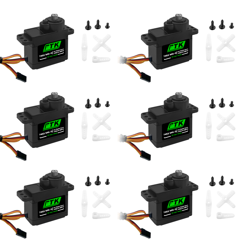 Drone Rc Aircraft - PTK 7452 MG-D 9g Digital Servo