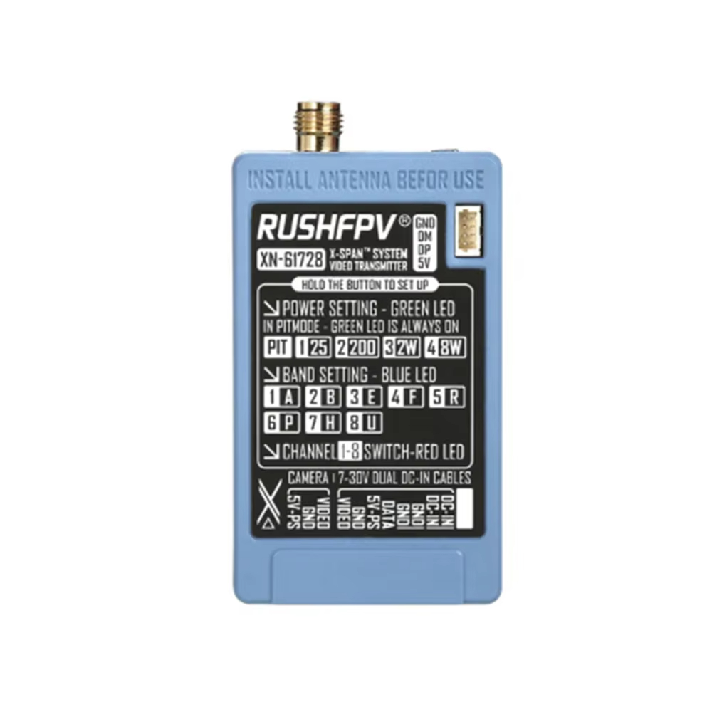 RUSHFPV 6.1‑7.2G 8W X61728 VTX – Drone Rc Accessories Bewertung und Preis