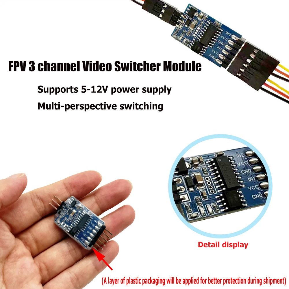 5,8G 3-Kanal-Video-Switcher-Mo – Drone Rc Accessories Bewertung und Preis