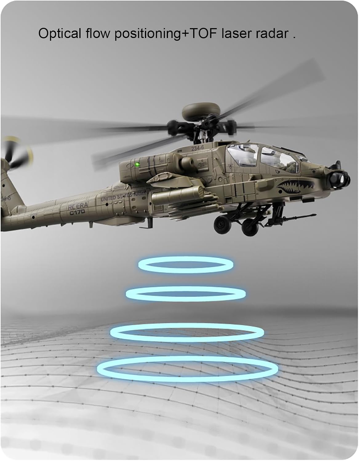 310MM 6CH C170 AH-64D Ferngest – Drone Rc Bolide Bewertung und Preis