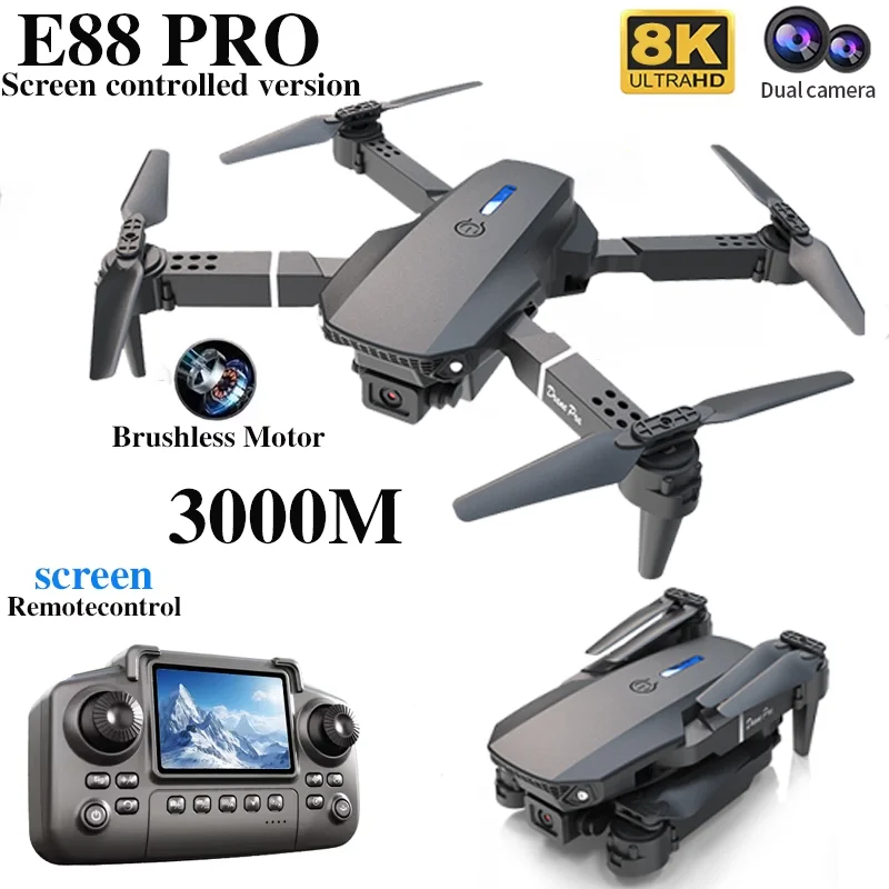 Professionelle E88 PRO Drohne  – Drone Rc Bolide Bewertung und Preis