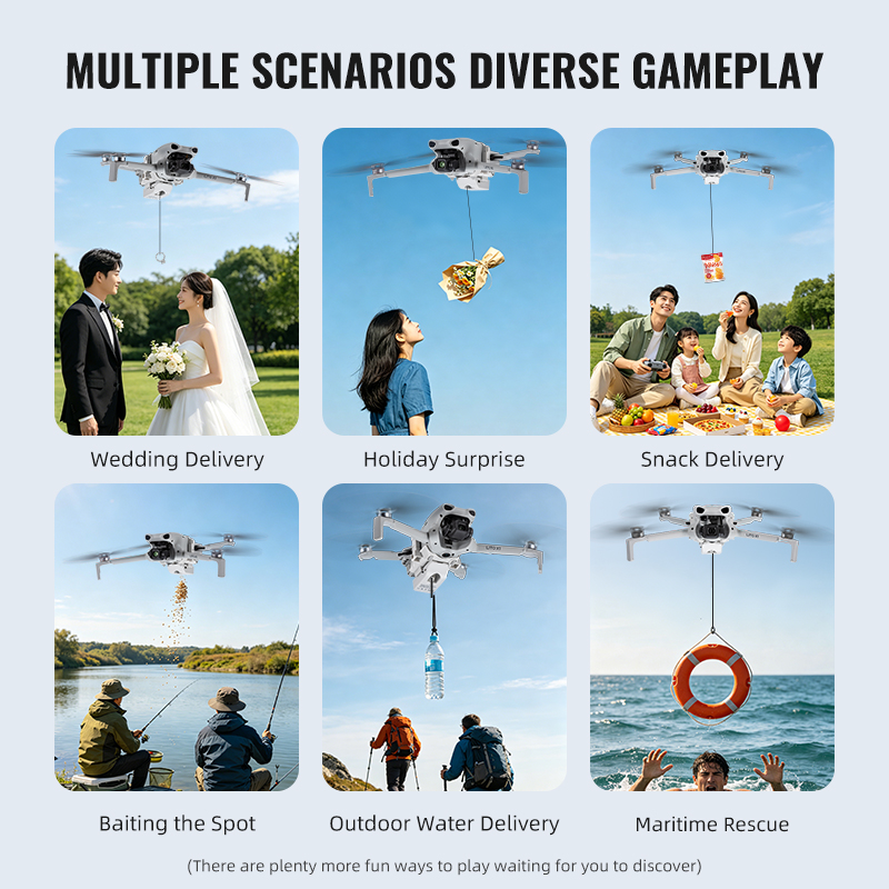 12KM Airdrop-System für DJI Li – Drone Dji Rc N1 Bewertung und Preis