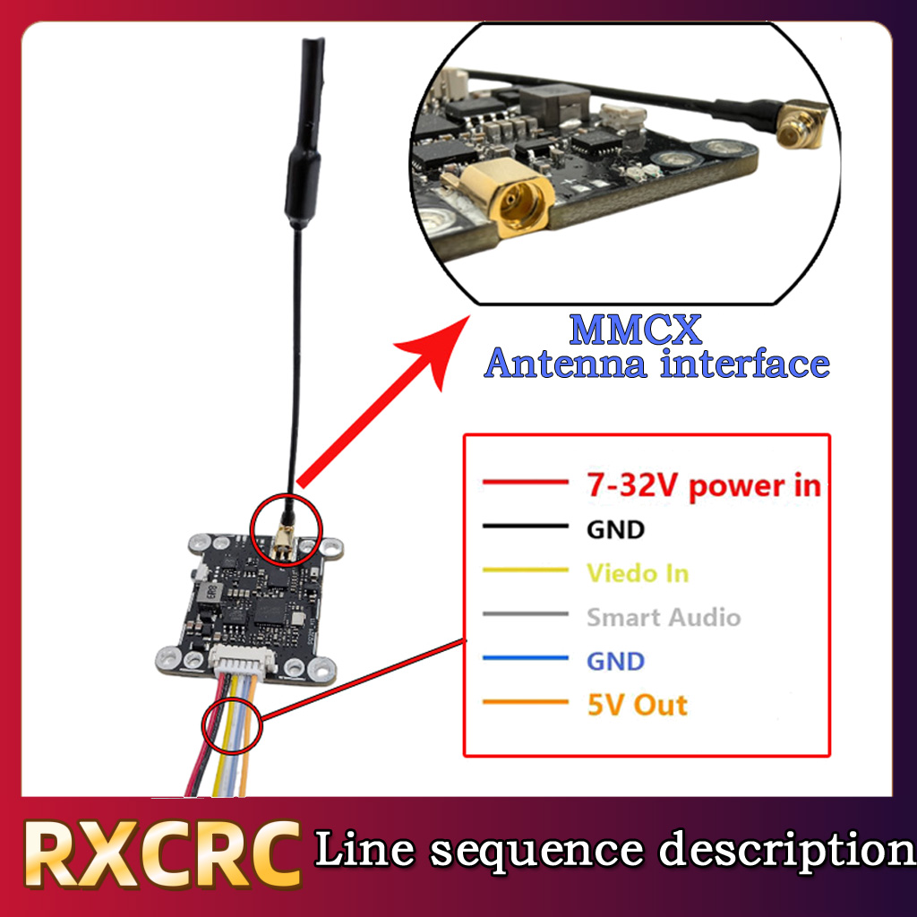 RXCRC 5,8G Modul 48CH 1,6 W VT – Drone Rc Controller Bewertung und Preis