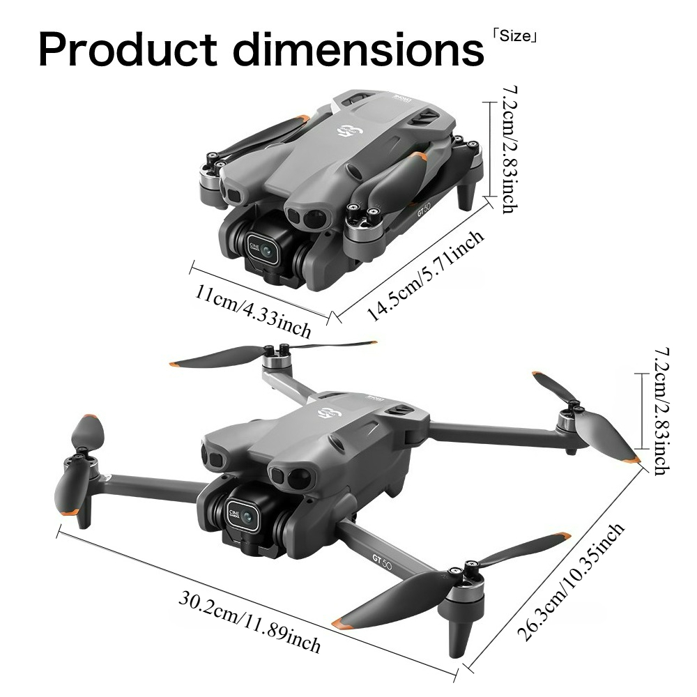 GT50 RC-Drohne |   4,3-Zoll-Gr – Drone Rc Gt50 Bewertung und Preis