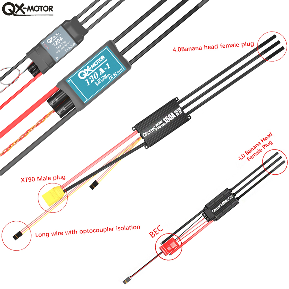 20A-120A Bürstenloser ESC-Gesc – Drone Rc Jet Bewertung und Preis