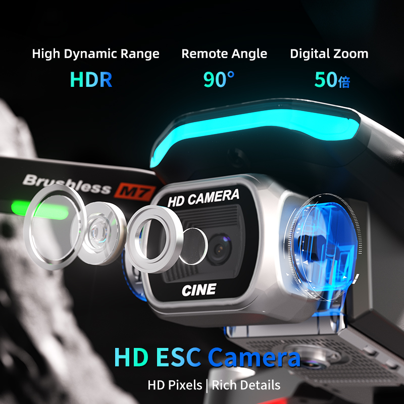 Neue M7 RC-Drohne mit 8K HD-Ka – Drone Rc S156 Bewertung und Preis