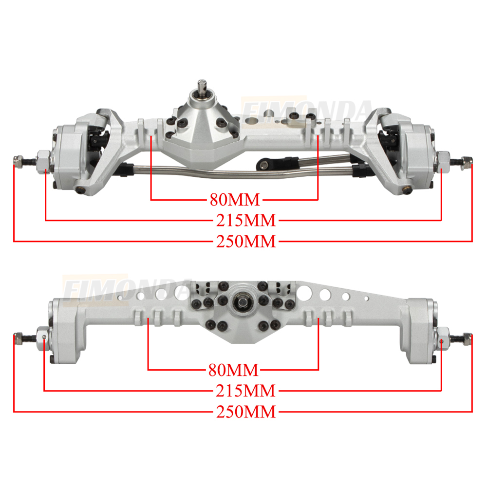 Aluminium F9 Portalachse mit O – Rc Rock Crawler Bewertung und Preis