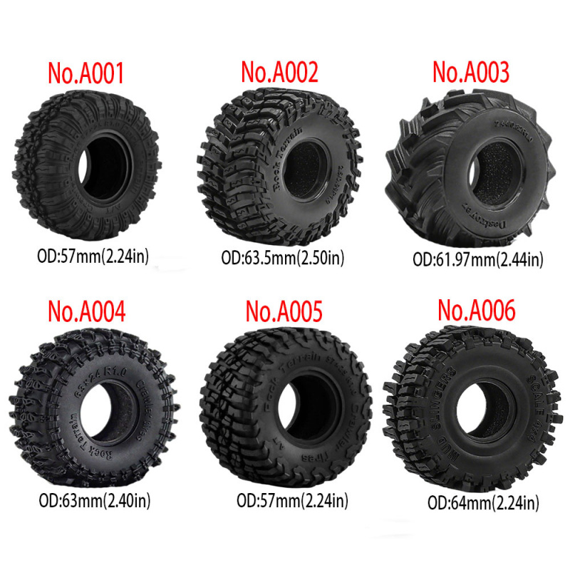4 Stück 1,0 Zoll 57-67mm RC Cr – Rc Rock Crawler Bewertung und Preis