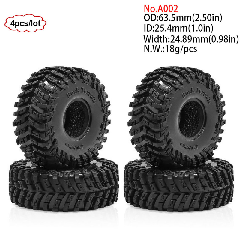 4 Stück 1,0 Zoll 57-67mm RC Cr – Rc Rock Crawler Bewertung und Preis