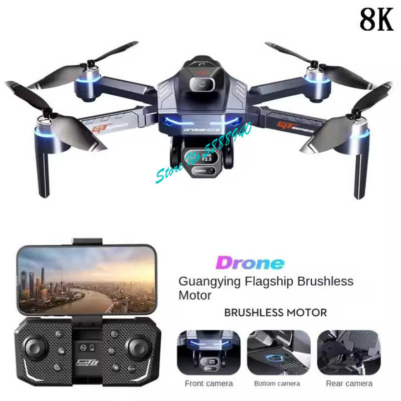 Bürstenloser 8K ESC Drei-Kamer – Drone Rc Fpv Manual Bewertung und Preis